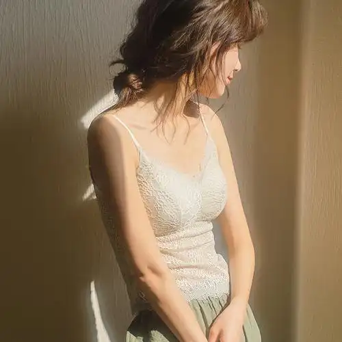 俞兆林春夏性感蕾丝美背吊带背心女防走光裹胸打底带胸垫内衣女