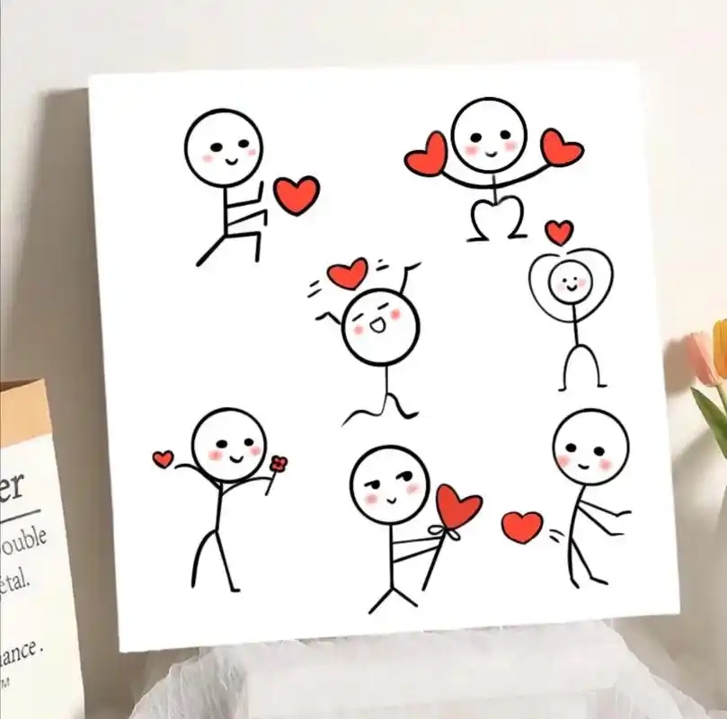 火柴人花式笔芯7815#简笔画#火柴人 - 抖音