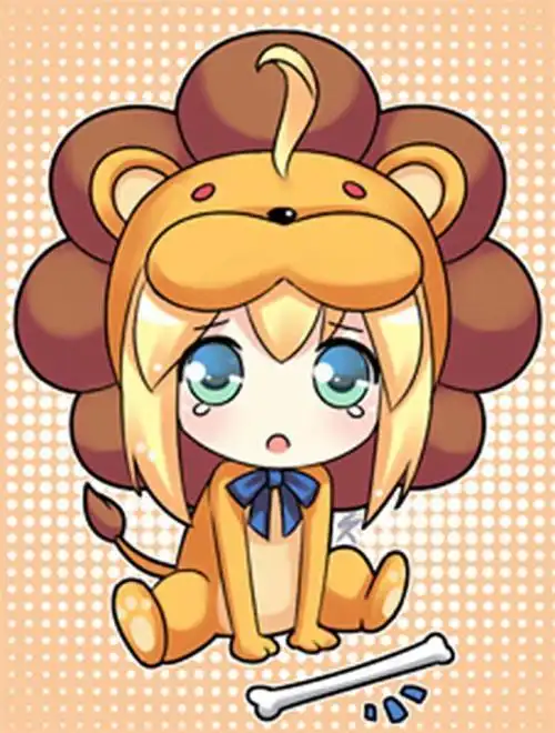 狮子座简笔画图教程