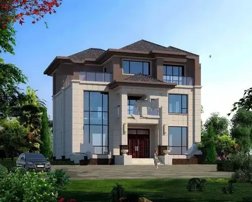 这两栋中式乡村别墅融合了复古和时尚,你越看越喜欢!