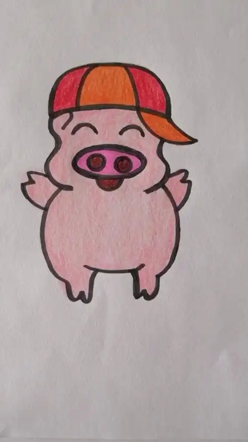 画画原来如此简单#画麦兜,卡通动画,简笔画