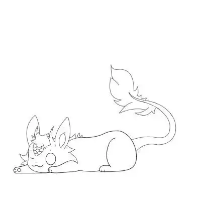 伊布家族线稿-龙伊布