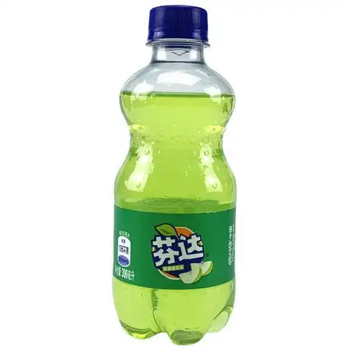 果味可口可乐迷你芬达苹果300ml碳酸饮料水果汽水碳酸饮料