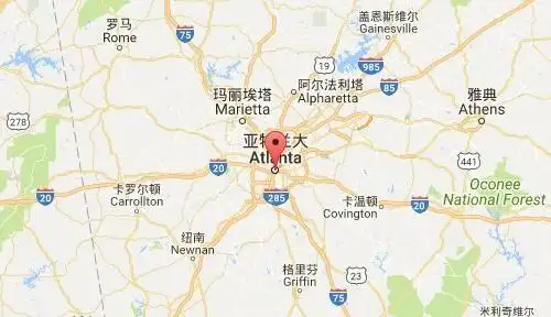 美国港口:亚特兰大(atlanta,ga)港口