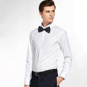 男女大合唱演出服男士白衬衫黑领结西服套装伴郎团兄弟装成人礼服