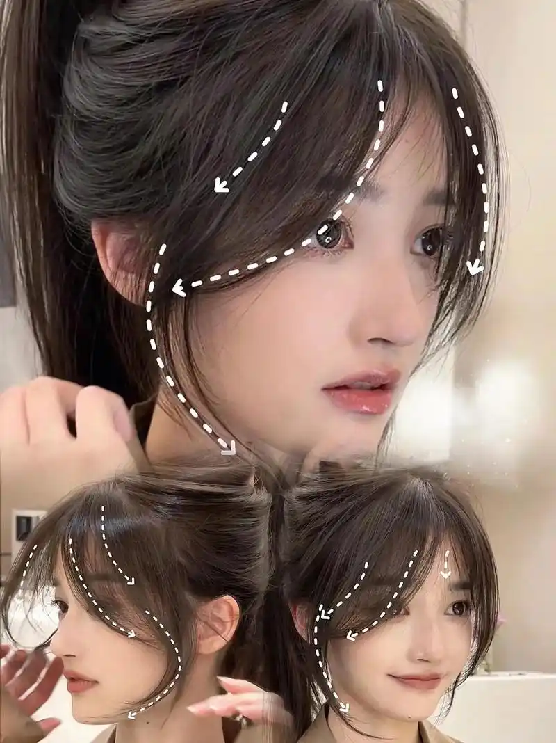 大家好,今天分享一款八字刘海的设计案例8915 当你决 - 抖音