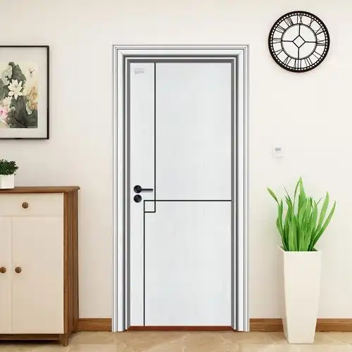 无缝拼接铝合金房间门爱林堡全铝套装门定制 - 金海龙门业