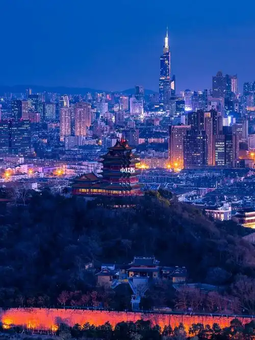 同归用心记录身边的美景分享自己心中的世界#摄影  #城市夜景  #南京