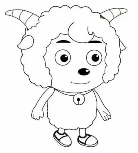 羊的画法简笔画图片小绵羊的画法简笔画图片