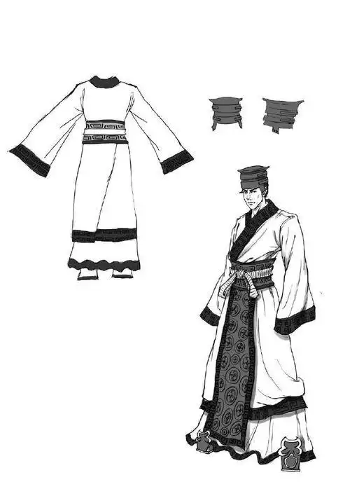 中国各朝代的男性衣服绘画参考!-灵猫课堂