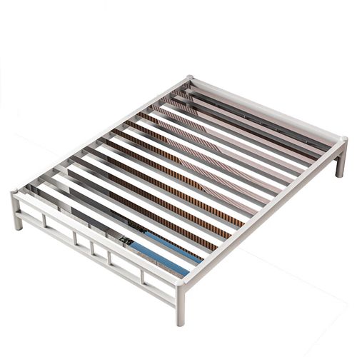 裙裳现代简约不锈钢床双人床1.5米加厚加粗1.8米单人非铁艺1.