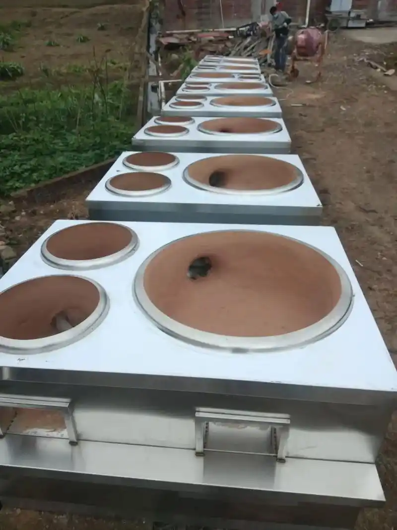 农村柴火灶 #移动不锈钢灶台 #农家柴火灶 #不锈钢柴火灶 - 抖音