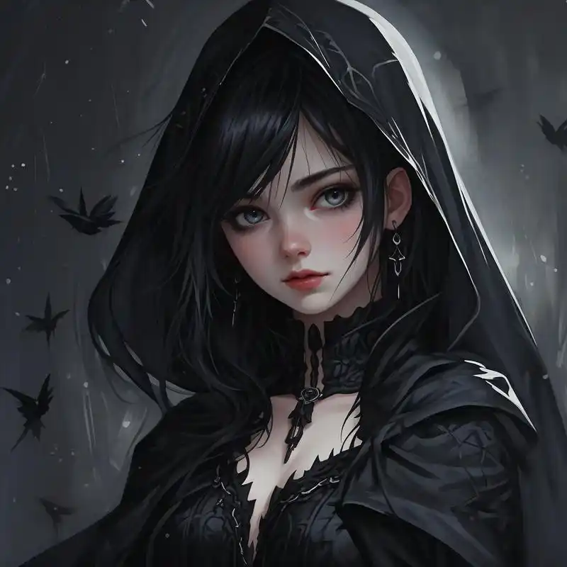 暗黑系女生头像92丧系高冷 女生必备 这种暗黑高冷风格头像,真的