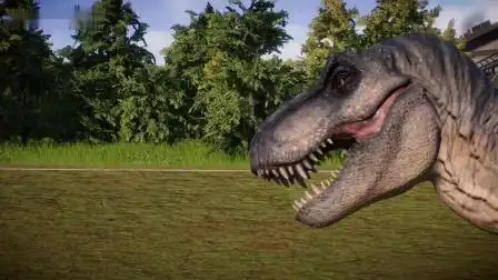bigeatie 霸王龙 vs 镰刀龙 ~ 侏罗纪世界进化 2 代