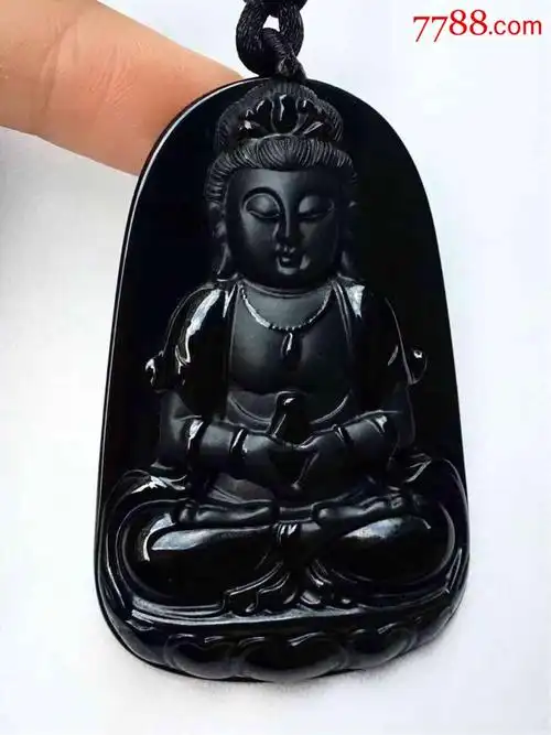 墨翠观音吊坠