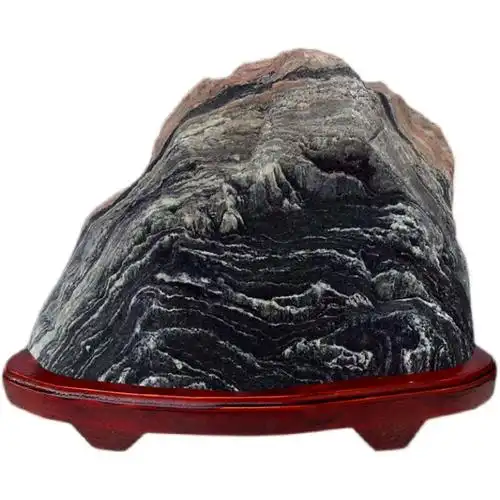 泰山石敢当天然原石奇石靠山石办公室客厅镇宅补角旺宅阳石大摆件