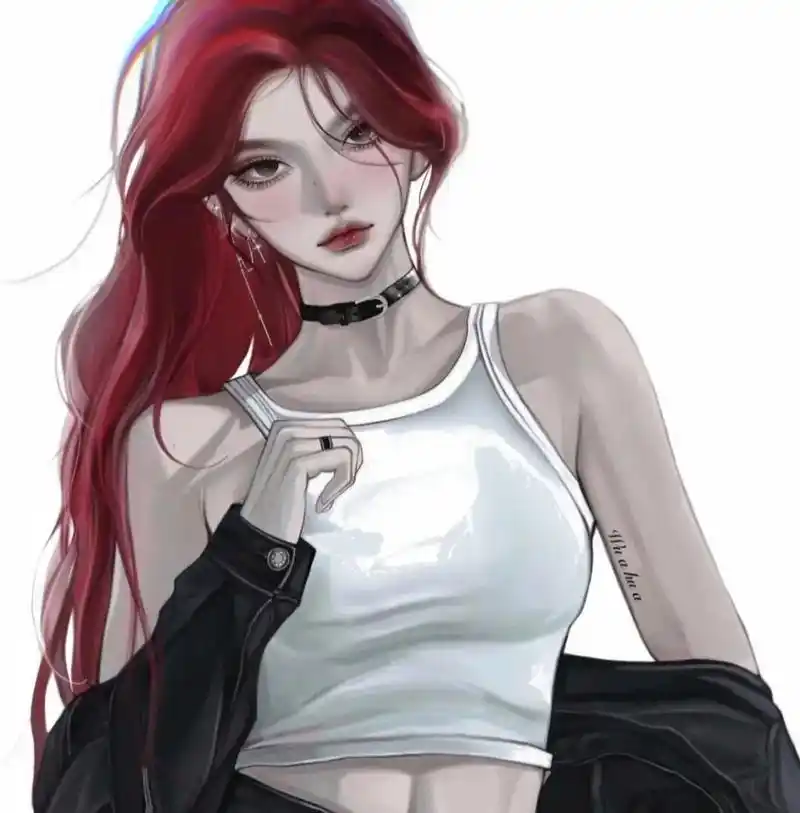 是拽姐配的上的动漫头像吧 太酷啦太酷啦反正星星是驾驭不住呜呜呜能