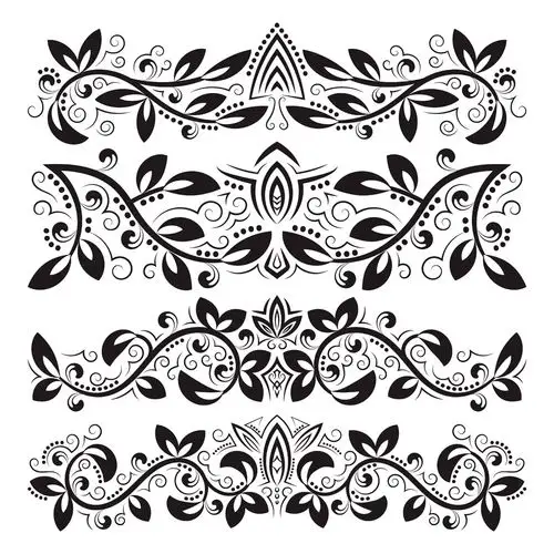 蕾丝花边矢量图