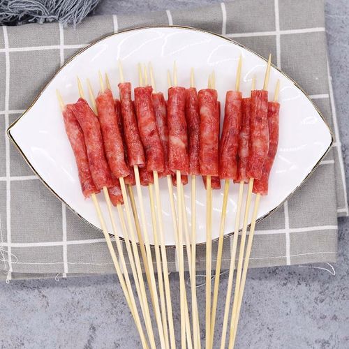 香肠小串一口肠烤手把腊肠串涮串火锅烧烤1000串香肠