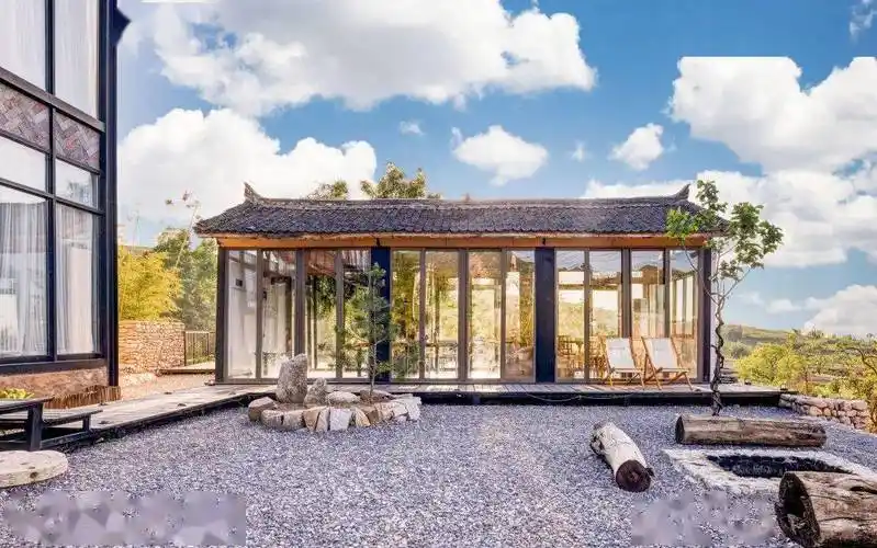 九间房镇峪口村忆间悠居民宿"忆间悠居"坐落陕西省西安市蓝田县九间房