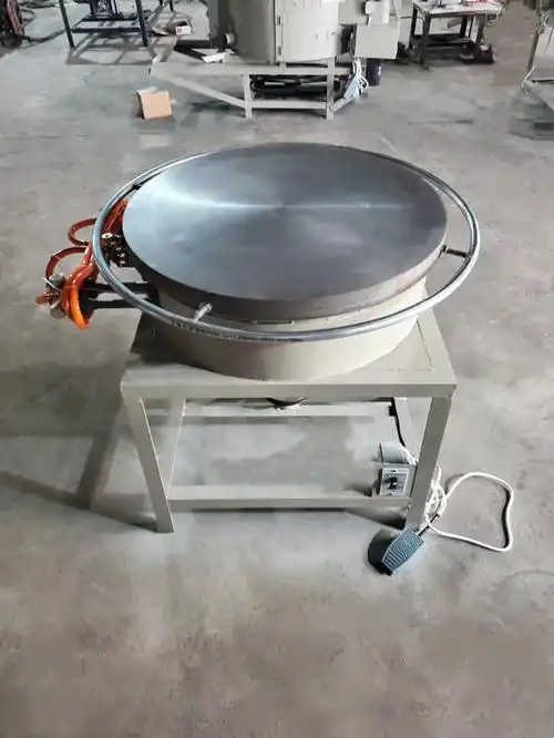 燃气加热自动煎饼机