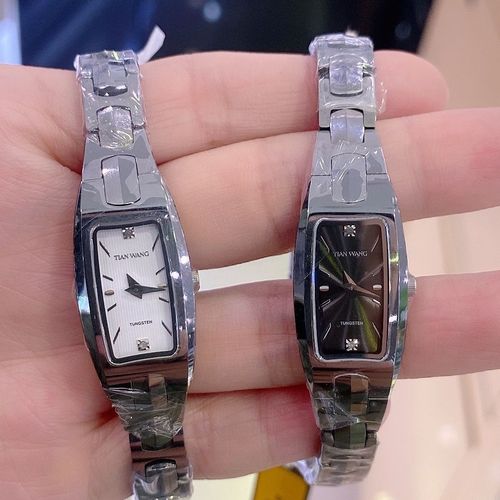 正品天王女款纯钨钢手链女表