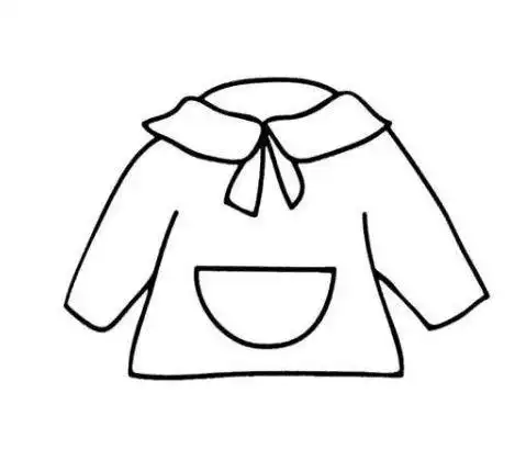 卡通衣服简笔画卡通衣服简笔画又好看又简单