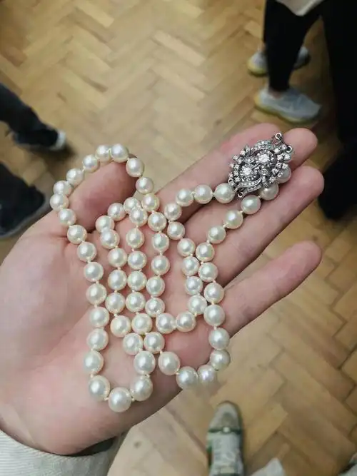 古董珍珠项链