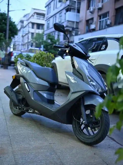 有踏板摩托车真的太幸福了.