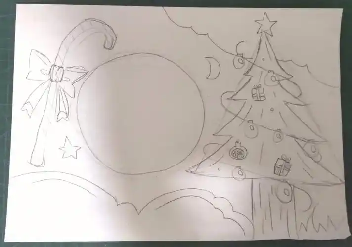 圣诞节手抄报6