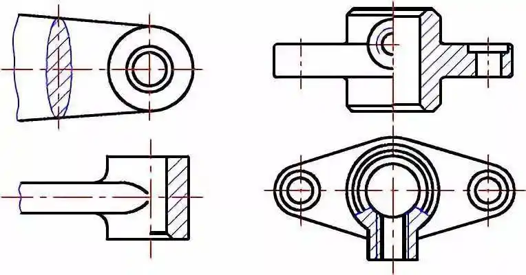 机械制图中剖视图的种类及画法汇总值得收藏