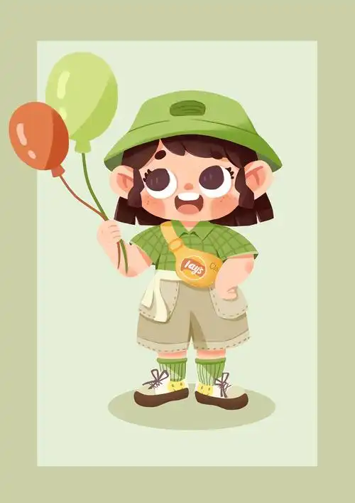 q版儿插|人物|插画|儿童插画|韩毛毛儿 - 原创作品 - 站酷 (zcool)