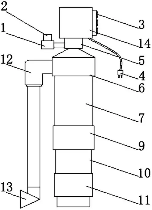 一种自动鱼缸粪便分离器