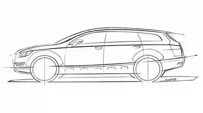 特斯拉赛车怎么画简笔画