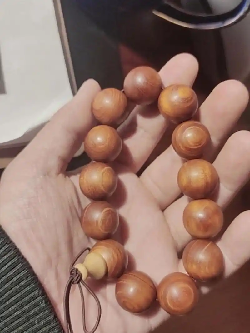 柘木手串,盘出来了