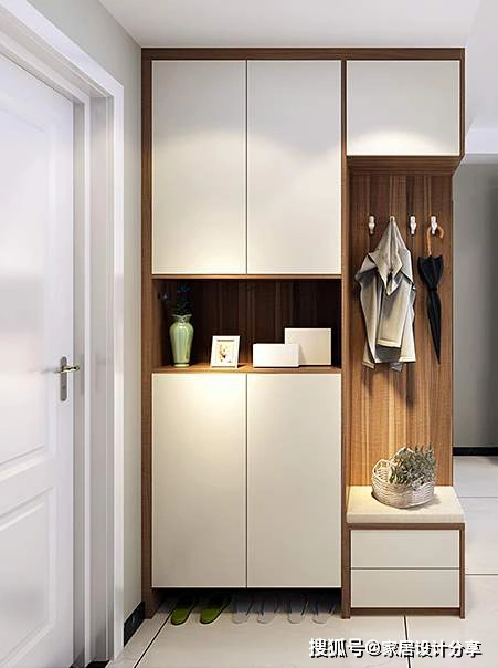 看看满分玄关怎么设计?进门处处是惊喜_鞋柜