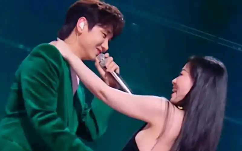 【双耳纯享版】汪苏泷,张靓颖深情演唱《金风玉露》,场面太甜啦