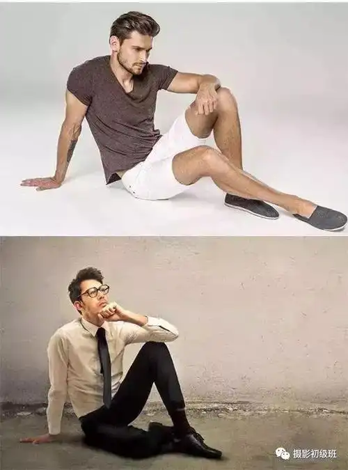 男生拍照姿势大全这样拍才帅