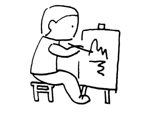 我爱画画人物简笔画-e学堂童书 幼儿启蒙 美术书法 我爱简笔画 2-3岁