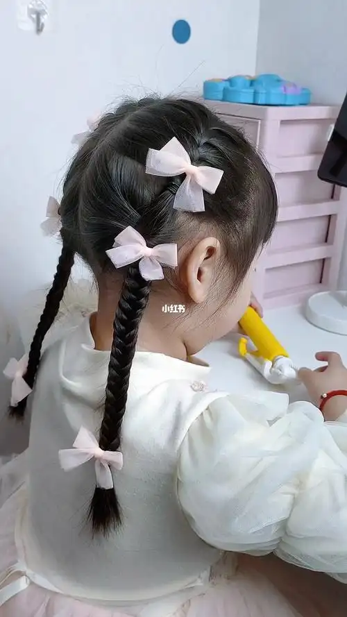 儿童编发  #编发教程