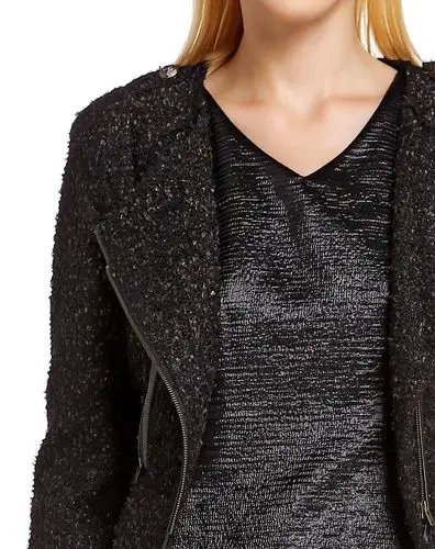 黑/啡色精致气质长袖外套