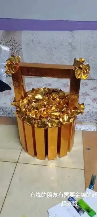 有缘的朋友有需要金桶一的联系我,手工制作.#事事顺心好运连连 - 抖音