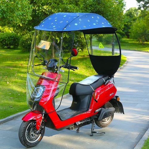 电动车雨棚蓬防风罩摩托车雨伞电瓶车防雨罩车棚遮阳棚挡雨棚新款