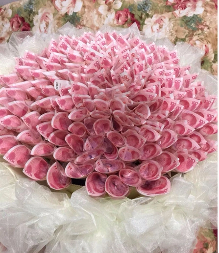 钞票手捧花的制作方法 钞票捧花制作方法教程