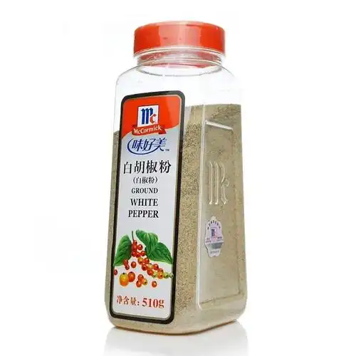 味好美纯白胡椒粉510g味好胡椒粉胡椒粉调料烤肉料调料中餐西餐粉类