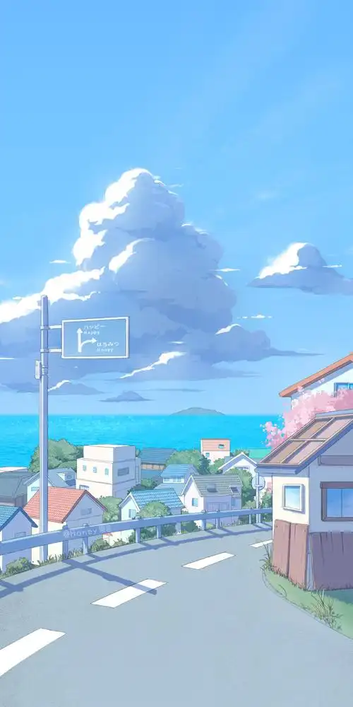 适合做壁纸的动漫风景图片