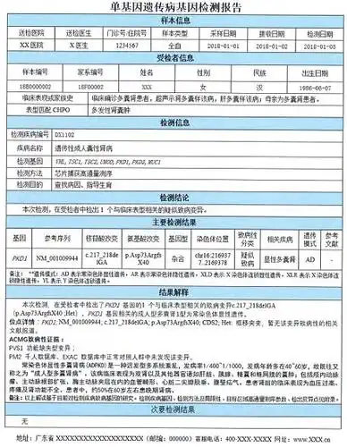 临床单基因遗传病基因检测报告规范转载