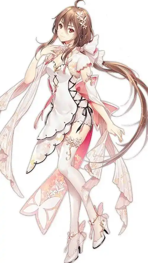 乐正绫壁纸赏析乐正司百曲绫动万年红