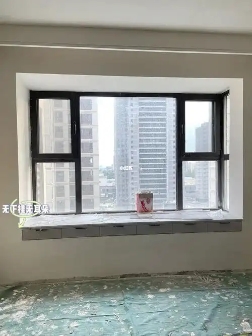 窗台一共90700包安装#飘窗  #飘窗设计  #飘窗柜  #飘窗台  #窗台石