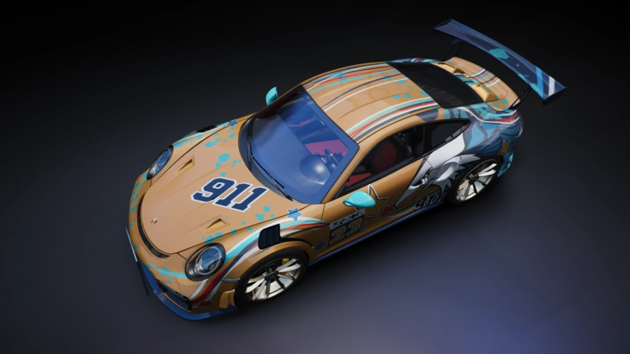 王牌竞速 #保时捷911游戏外观#王牌赛车手西理的小助手          6/28